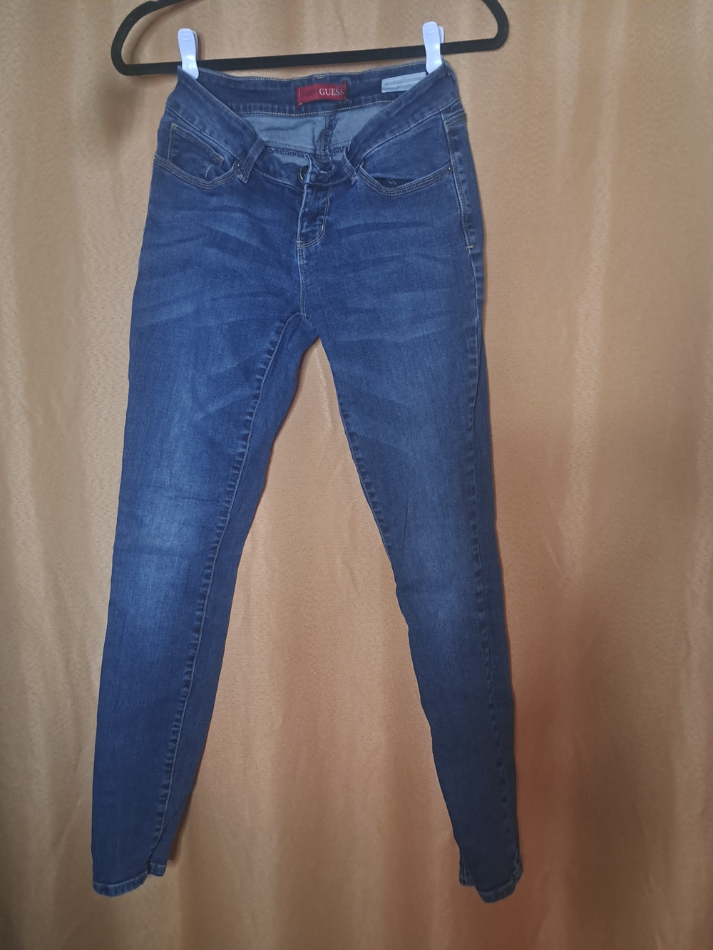 GUESS Women's Blue Skinny Jeans - Classic Stretch Denim